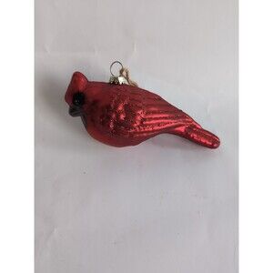 Smith & Hawkins Cardinal Glass Ornament Christmas